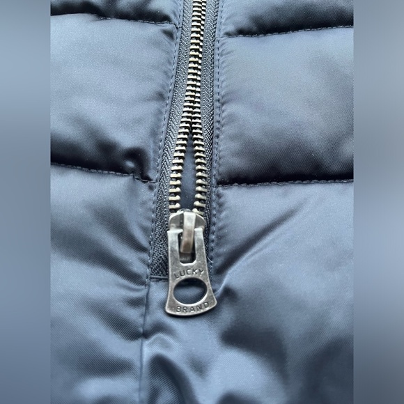 Lucky Brand Coat Navy Small - Picture 7 of 12